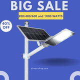 Standard Solar Street Light 200,400,600 & 1000W