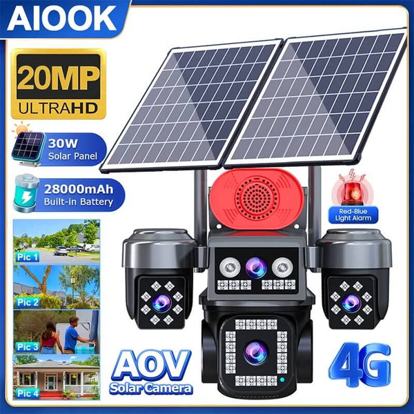 4 lens Solar Camera