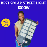 [1,000W] 2 Sides Solar Street Light