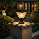 Solar Diamond Pillar Light – Waterproof Outdoor Pillar Lamp