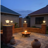 Solar Diamond Pillar Light – Waterproof Outdoor Pillar Lamp
