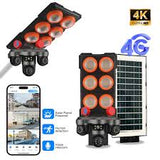 Original product reference photo of the solar street light with camera