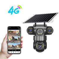 Triple Lens Solar Camera