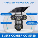 Triple Lens Solar Camera
