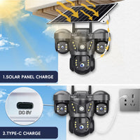 3 Lens Solar Camera