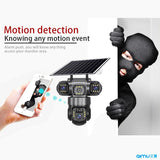 Triple Lens Solar Camera