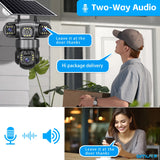 Triple Lens Solar Camera