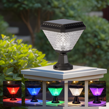 Solar Diamond Pillar Light – Waterproof Outdoor Pillar Lamp