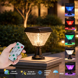 Solar Diamond Pillar Light – Waterproof Outdoor Pillar Lamp